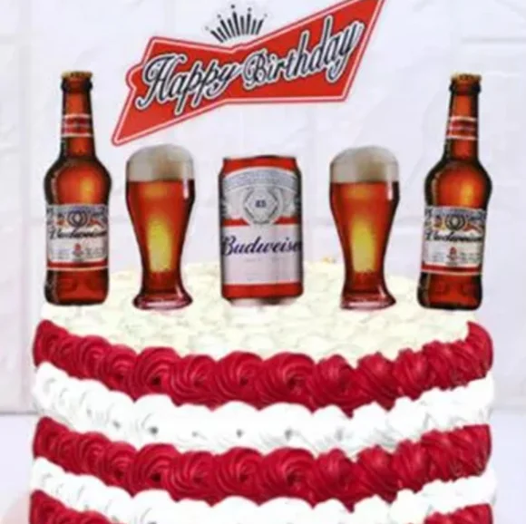 15+ Male Beer Birthday Cake